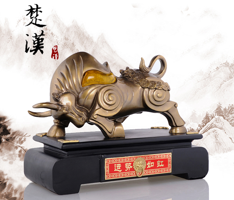 Trâu phong thủy cho nhà no đủ 6