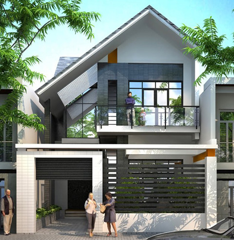 Thiết kế mái nhà hợp phong thủy Thiết kế mái nhà hợp phong thủy