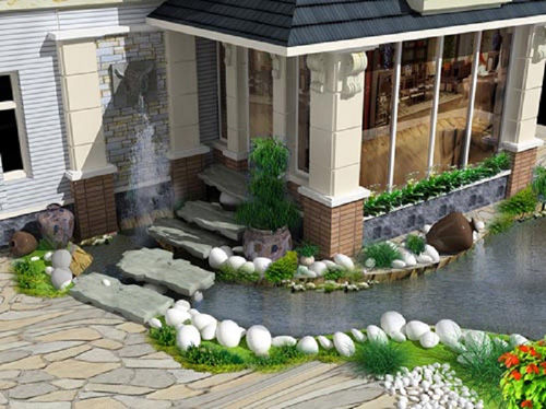 Dễ rước họa nếu bố trí sai ao hồ trong nhà 