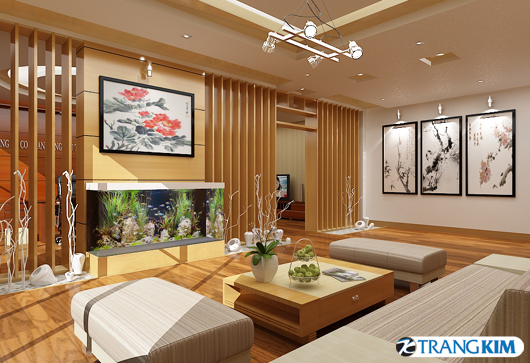 Đặt bể cá trong phòng khách hợp phong thủy Đặt bể cá trong phòng khách hợp phong thủy | ảnh 1