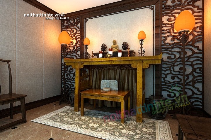 Phong thủy ban thờ tổ tiên mang may mắn 2