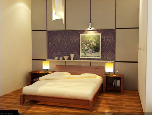 Những loại tranh tránh treo trong phòng ngủ 1 Những loại tranh tránh treo trong phòng ngủ | ảnh 2