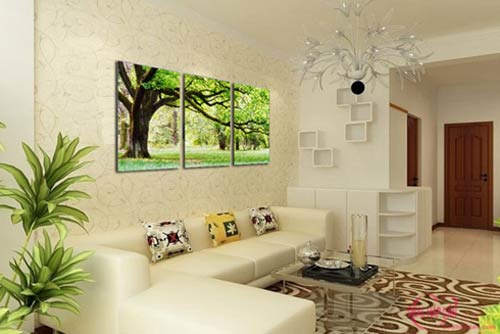 treo tranh trong phong thủy