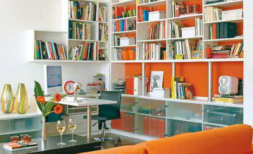 Bài trí thư phòng nên tránh hướng mặt trời Theo <a class=