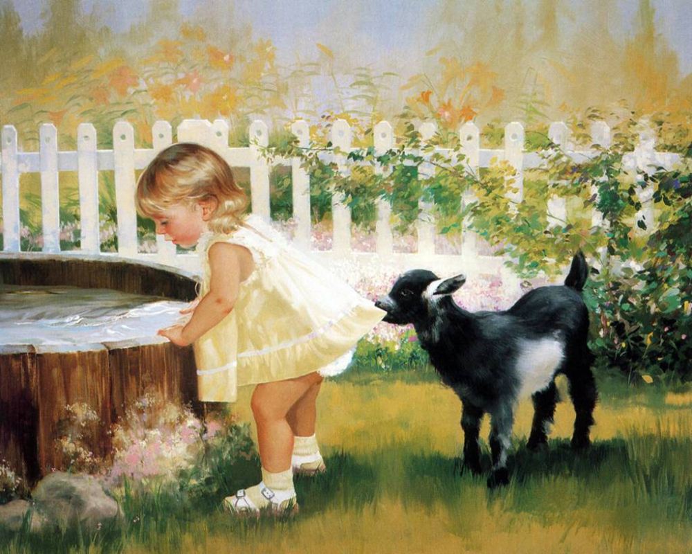 Những hình dạng xấu của căn hộ chung cư và cách khắc phục (P1) 2 Tranh dê hóa giải nhà khuyết góc phía Tây nam. Ảnh minh họa