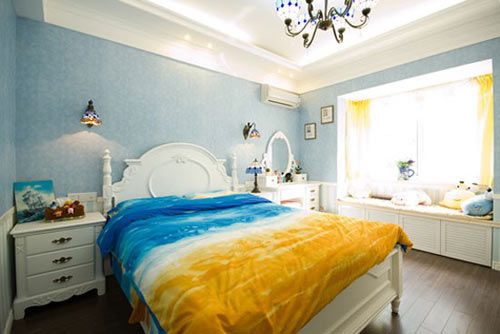 bài trí phòng bé