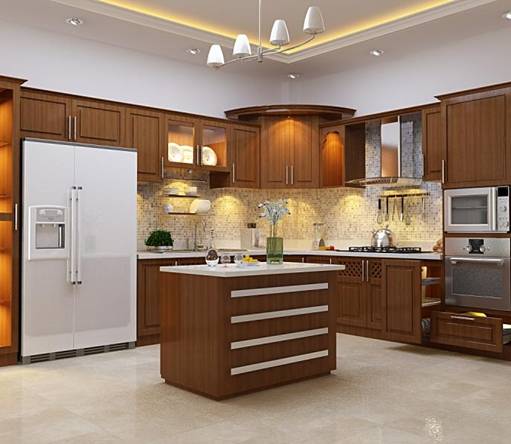 Không nên đặt tủ lạnh đối diện hoặc gần bếp