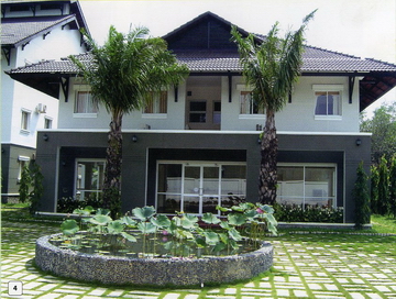 Bố trí cây xanh hài hòa phong thuỷ 2