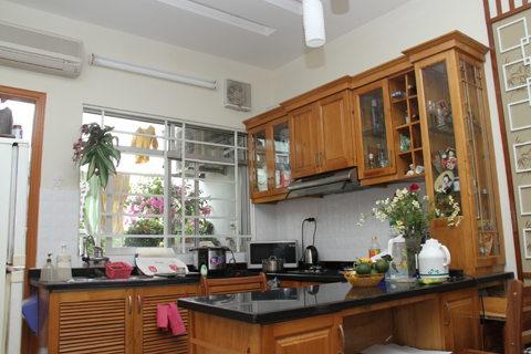 Phòng bếp không nên đặt cạnh nhà vệ sinh