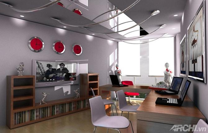 Chọn màu sơn theo hướng cho văn phòng 3 Chọn màu sơn theo hướng cho văn phòng | ảnh 4