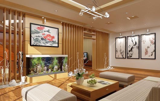 phòng khách căn hộ