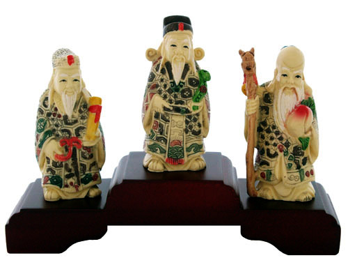 Cách trưng bày tượng ba vị thần Phúc, Lộc, Thọ 1 Cách trưng bày tượng ba vị thần Phúc, Lộc, Thọ 1