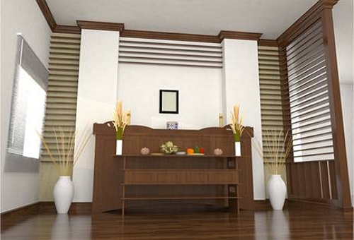 Không nên đặt giường ngủ sau bàn thờ 3 Không nên đặt giường ngủ sau bàn thờ | ảnh 4