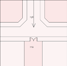 Tòa nhà bị con đường phía trước hướng vào tốt hay xấu?