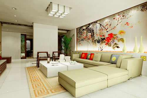 Bài trí sofa đón tài vận 3