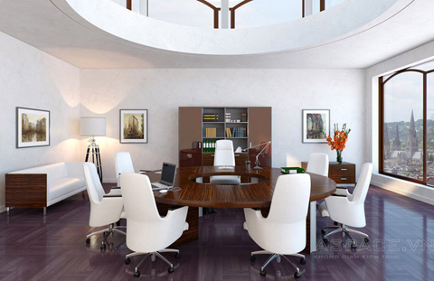 Bài trí phòng làm việc của sếp 2 Bài trí phòng làm việc của sếp | ảnh 3