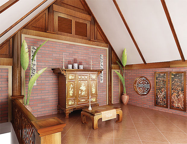 Phòng thờ - một góc tâm linh của người Việt Phòng thờ - một góc tâm linh của người Việt