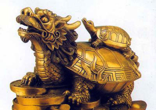 Gom tài lộc với linh vật rùa phong thủy 3