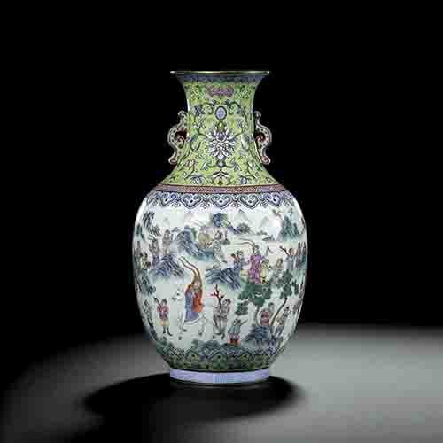 Bày bình cổ mang lại vận may 1