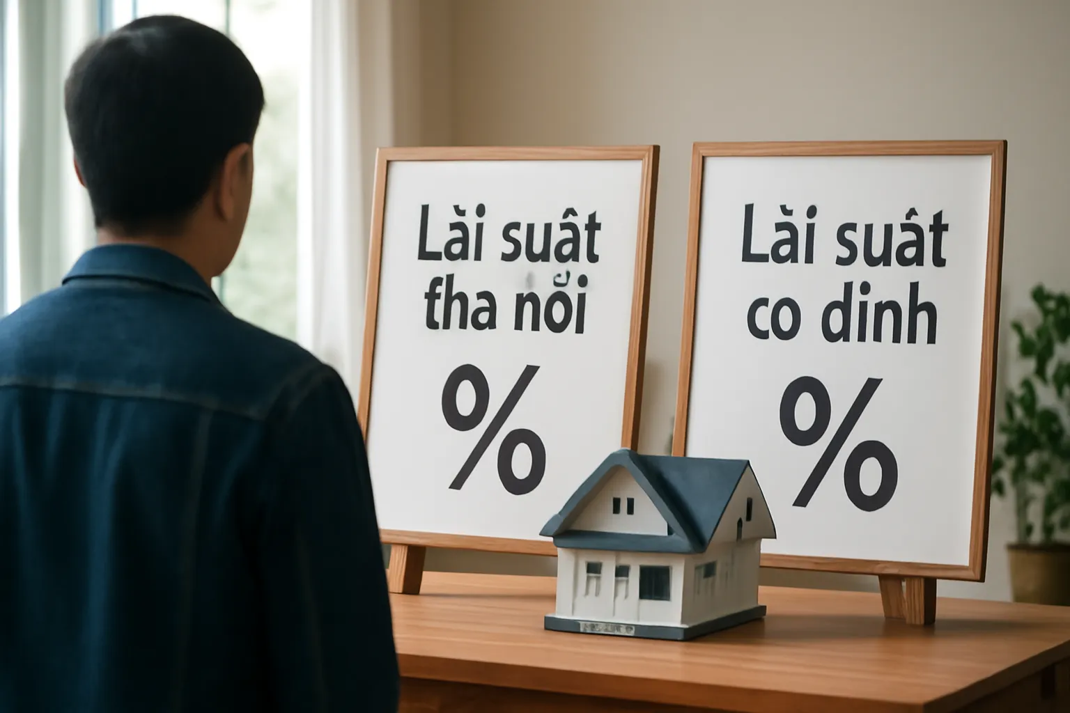 Lãi suất thả nổi và lãi suất cố định khi vay ngân hàng mua nhà khác nhau như thế nào