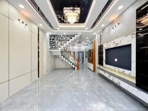 Nhà phố xây mới Lê Văn Khương – 5x15M – Đường 6m – Full nội thất – Hạ còn 5,99 tỷ